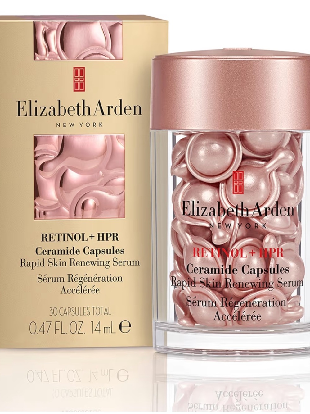 Elizabeth Arden Pink Pearlescent Serum Capsule Skincare